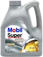 Моторное масло Mobil Super 3000 x1 5W-40 синтетическое (4 л)