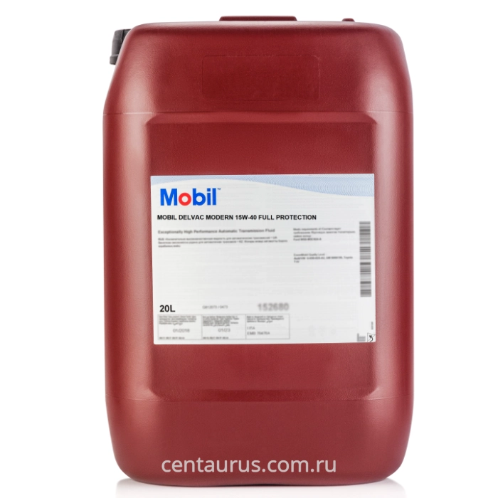 Моторное масло Mobil Delvac Modern 15W-40 Full Protection синтетическое