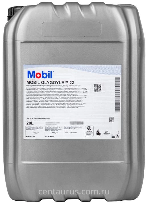 Редукторное масло Mobil Glygoyle 22
