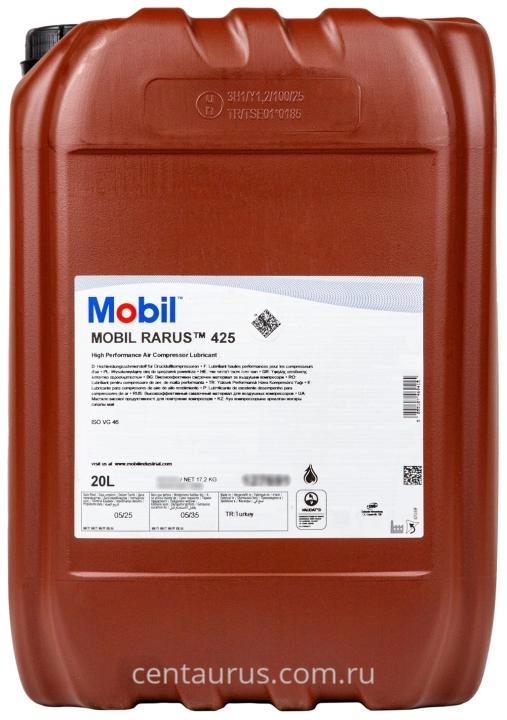 Компрессорное масло Mobil Rarus 425