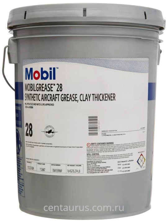 Синтетическая авиационная смазка Mobilgrease 28