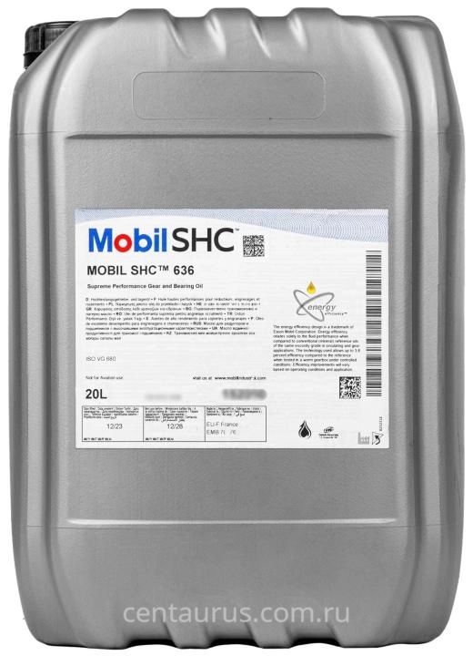 Редукторное масло Mobil SHC 636