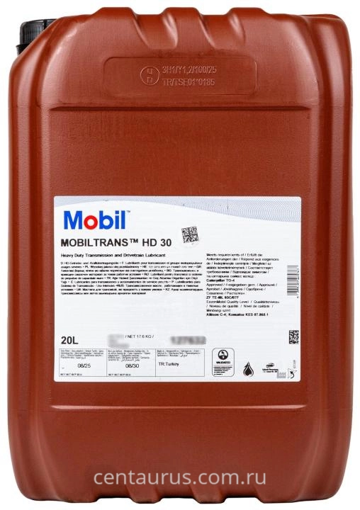 Трансмиссионное масло Mobiltrans HD 30