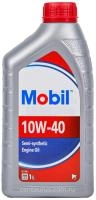 Моторное масло Mobil 10W-40 полусинтетическое