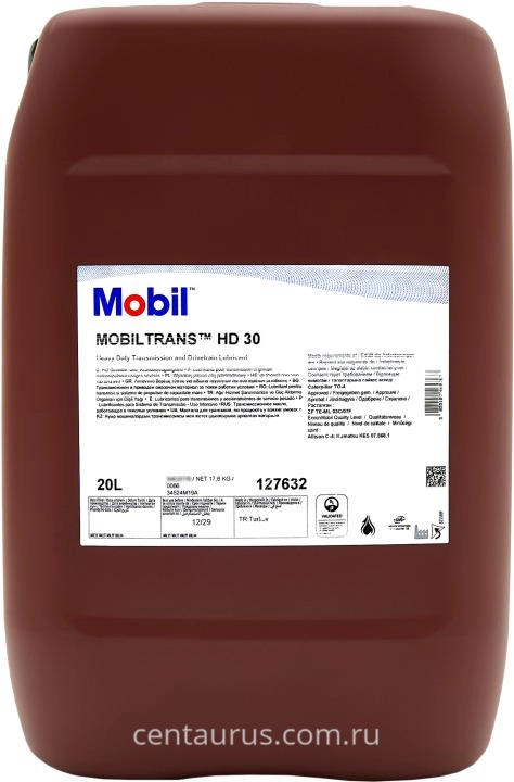 Трансмиссионное масло Mobiltrans HD 30