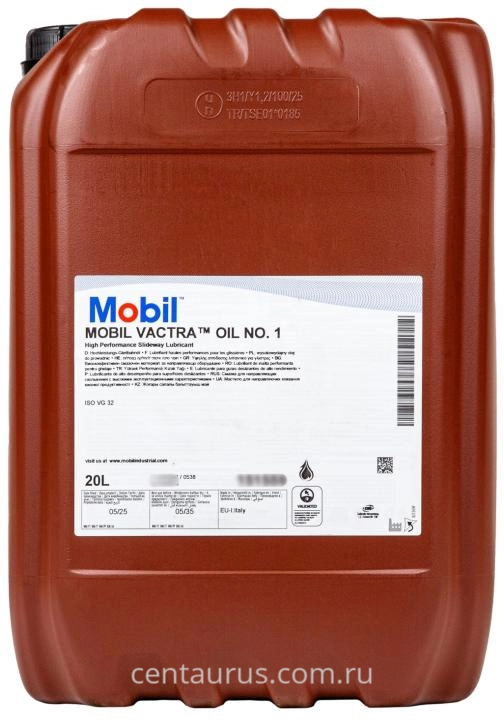 Масло для направляющих скольжения Mobil Vactra Oil No. 1