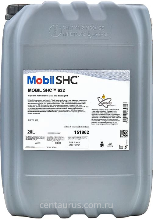 Редукторное масло Mobil SHC 632