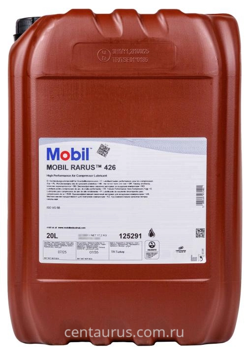 Компрессорное масло Mobil Rarus 426