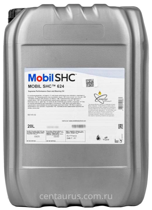 Редукторное масло Mobil SHC 624