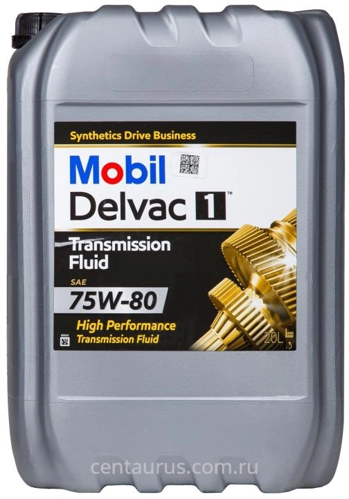 Трансмиссионное масло Mobil Delvac 1 Transmission Fluid 75W-80