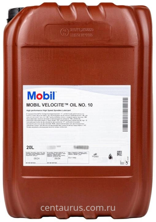 Шпиндельное масло Mobil Velocite Oil No. 10