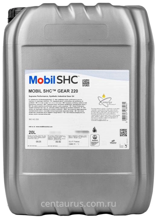 Редукторное масло Mobil SHC Gear 220