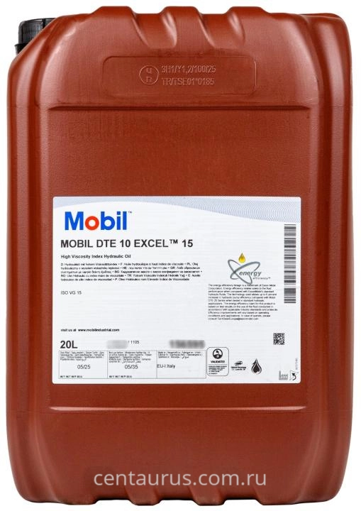 Гидравлическое масло Mobil DTE 10 Excel 15