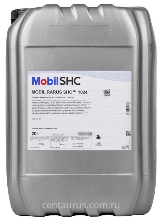 Компрессорное масло Mobil Rarus SHC 1024