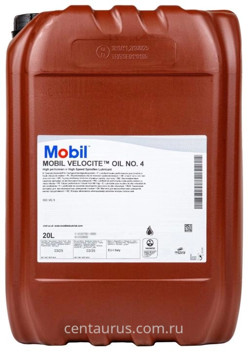 Шпиндельное масло Mobil Velocite Oil No. 4