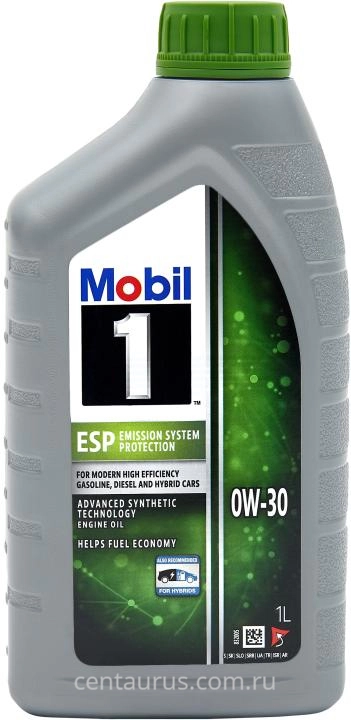 Моторное масло Mobil 1 ESP 0W-30 синтетическое